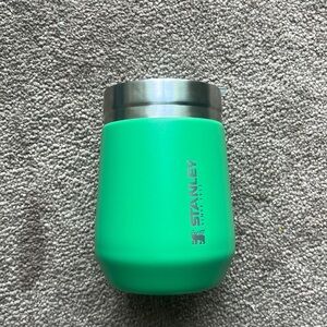 Stanley 10 oz green wine cup insulated. Never used